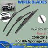 3PCS For KIA Sportage QL 2016- 26" + 16"+ 11" Front Rear Wiper Blades Windshield Windscreen Window Cutter Accessories