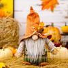 Harvest Autumn Leg Hanging Dwarf Doll Scarecrow Ornament Festival Doll 1