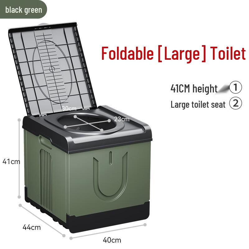Beiyou Portable Foldable Camping Toilet