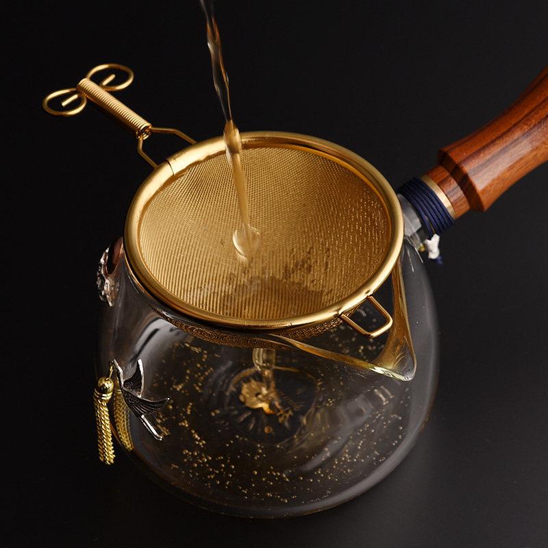 Stainless Steel Wire Fine Mesh Colander Tea Strainer With Short Handle Skimmer Spoon Food Strainer Fashion Kitchen Utensils