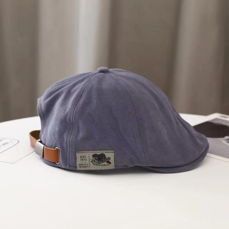 Cotton Adjustable Painter Berets Caps Retro Outdoor Peaked Forward Hat For Men Cotton Adjustable Painter Berets Caps Retro Outdoor Peaked Forward Hat For Men