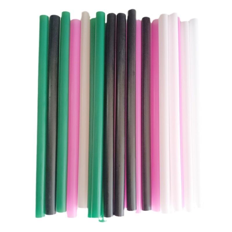 Plastik-Trinkhalm-Packung mit 12 mm Durchmesser für Bubble Tea und Getränke, ideal für Kinder und Bastelarbeiten