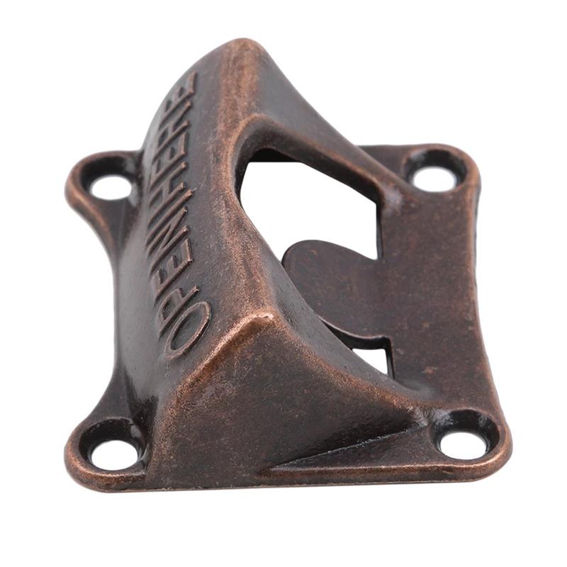 Vintage Nástěnná Víno Pivo Soda Bronz Žehlička Vývrtka Vývrtka Bar Kuchyň Jídelna