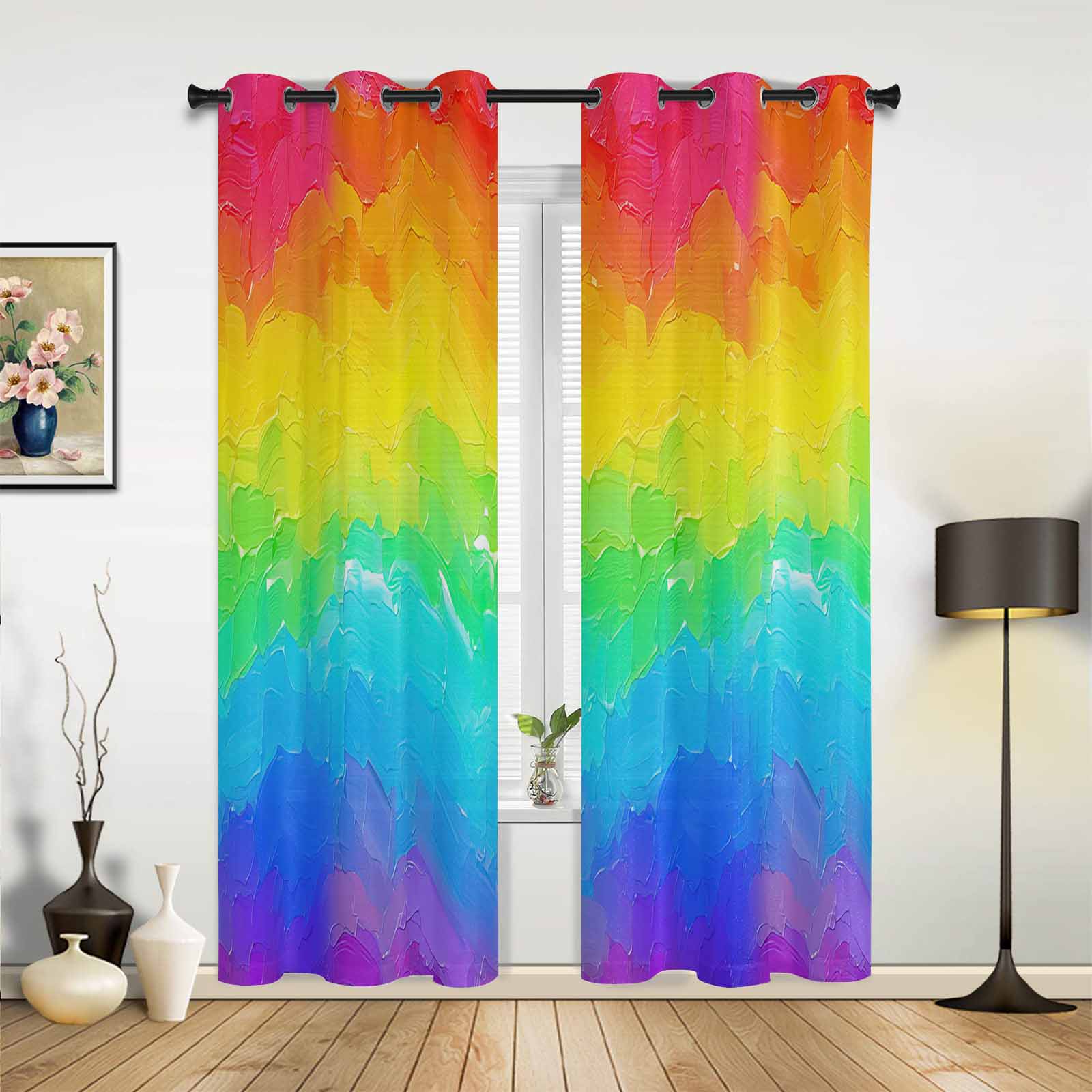 

Бохо абстрактные листья оконные шторы для гостиной роскошные занавески для спальни кухонные жалюзи шторы 135W x 60H(cm) x1