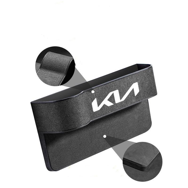 AANY1 Car Storage Box Seat Gap Filler Storage Bag Cup Holder For KIA KN K3 K5 Sportage Rio Sorento Picanto Ceed RIO 2 3 4 Accessories
