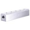 Pneumatic Distribution Strip Aluminum Thread 2X1/2 5X1/4 Inch Installation