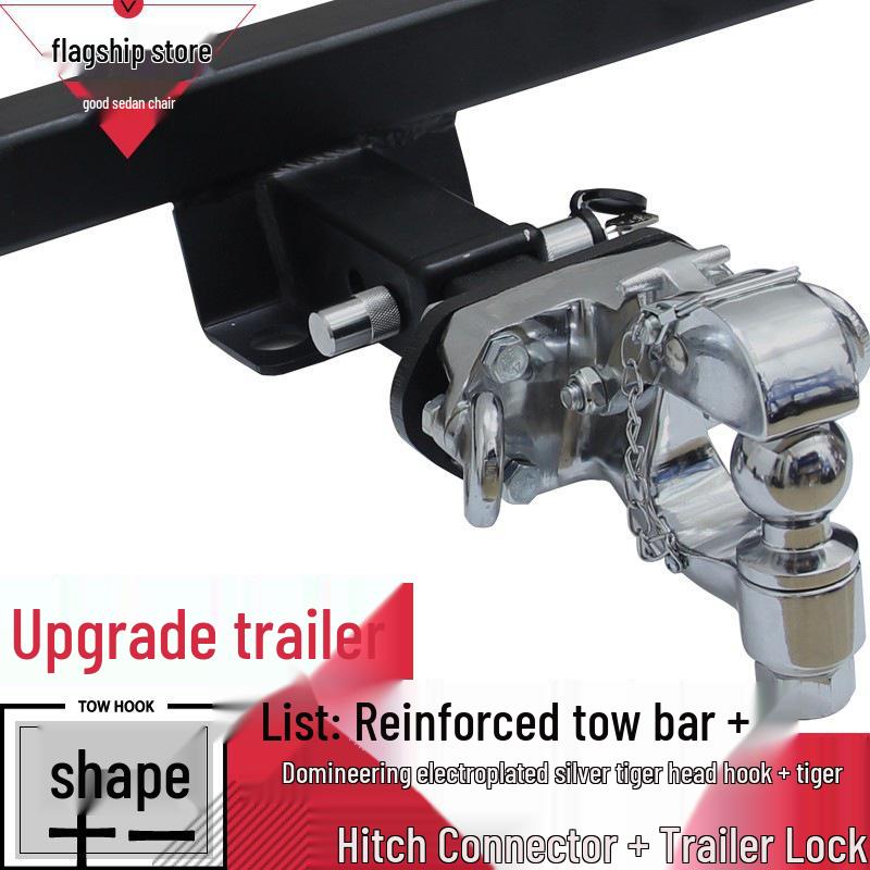Nissan Paladin Rogue Rear Tow Bar with Square Hole Adapter