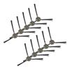 10 Pack Robot Vacuum Cleaner Side Brush ABS Material