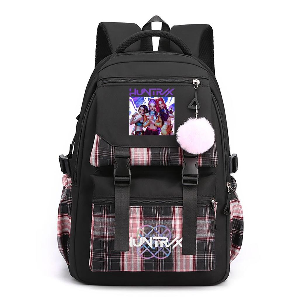 Trend Korean Version Of Large-Capacity Backpack, Animation Printing, Primary And Secondary School Schoolbag