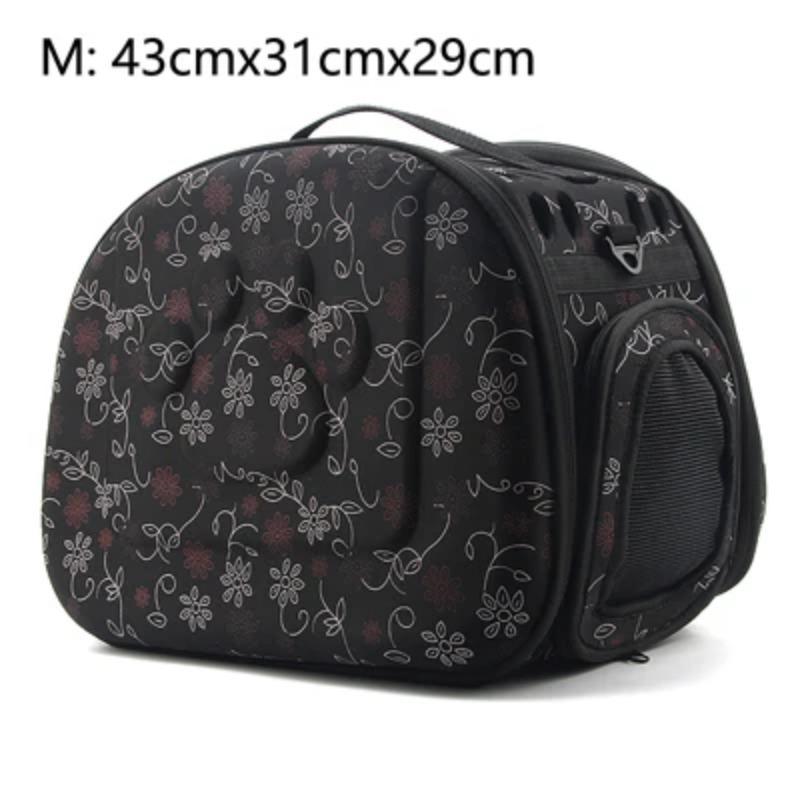 Dog Carrier Bag Portable Cat Handbag Foldable Travel Pet Bag Puppy Carrying Mesh Shoulder Dog Bag S/M/L