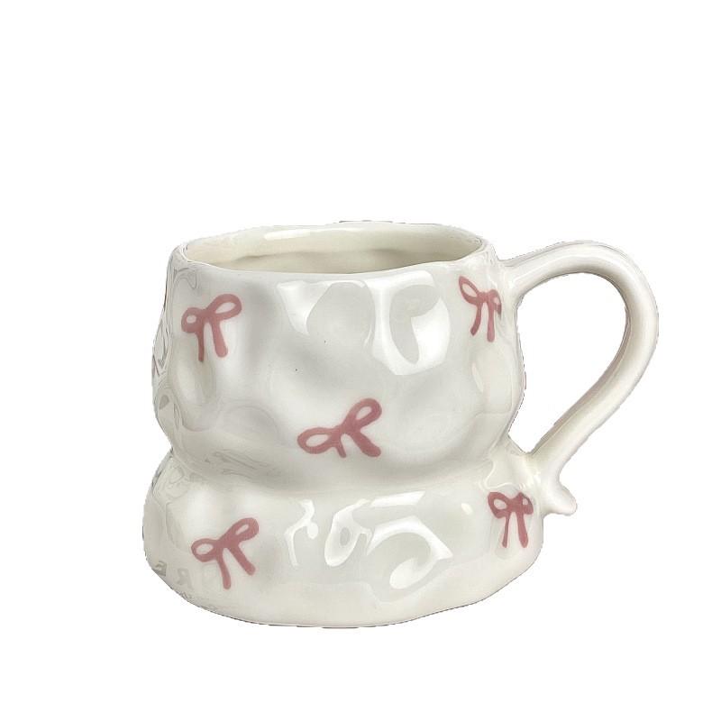 Unterglasurfarbiger Keramikbecher Souvenirbecher für Zuhause Geburtstagsgeschenk Wasserbecher Paar Kaffeetasse Persönlich