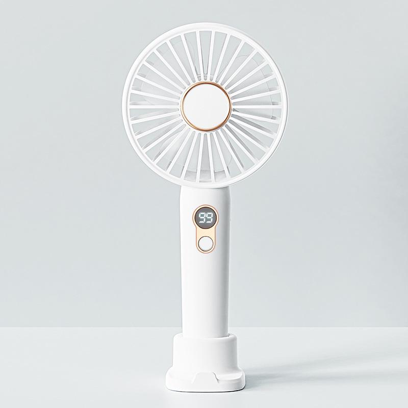 Portable High-Speed Mini Fan with Long-Lasting Digital Display