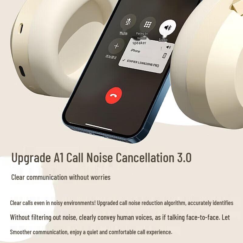 Edifier LS820NB Pro Wireless ANC Over-Ear Bluetooth Headphones