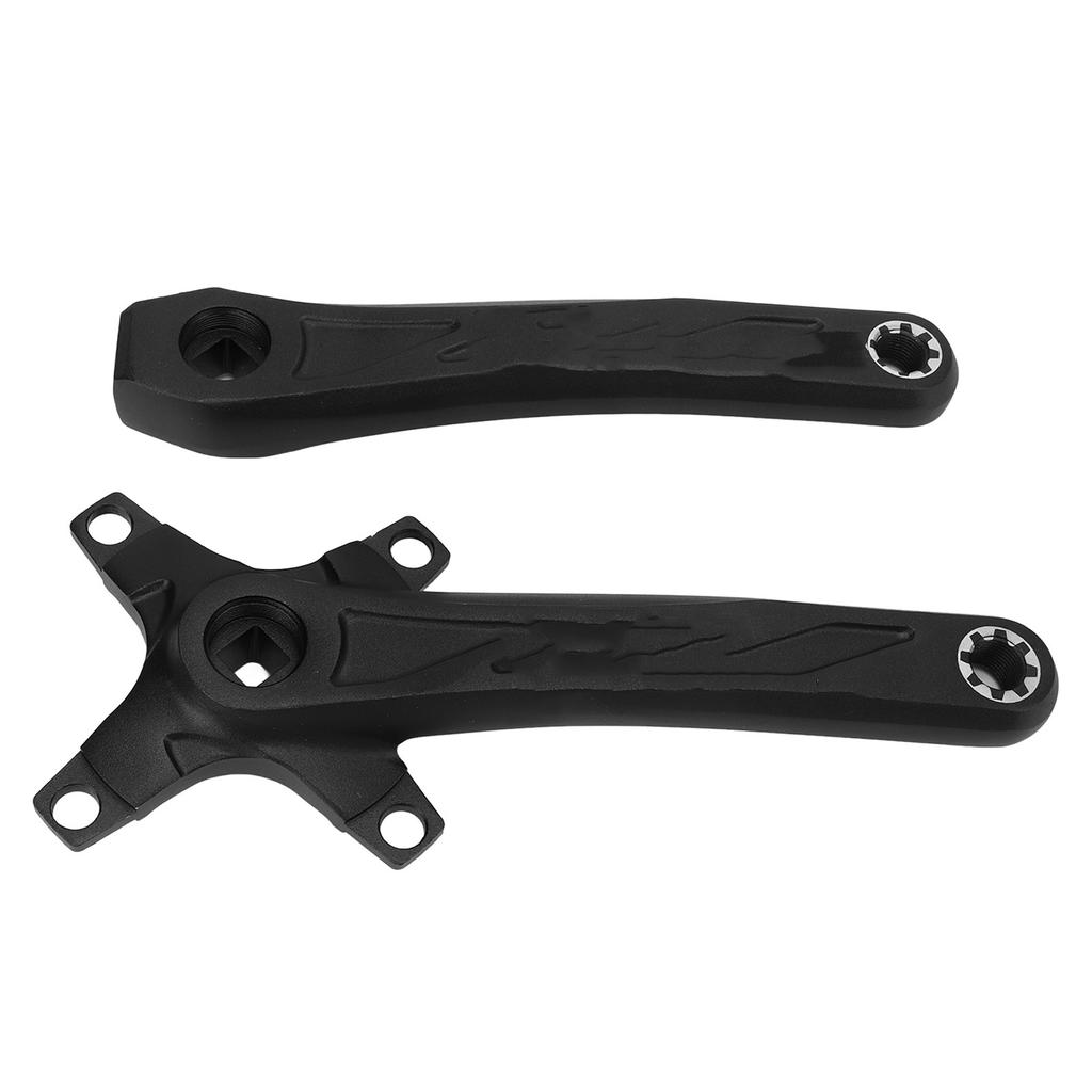 Mountain Bike Crankset Replacement Square Hole Aluminum Alloy Bike Left and Right Crank Arm
