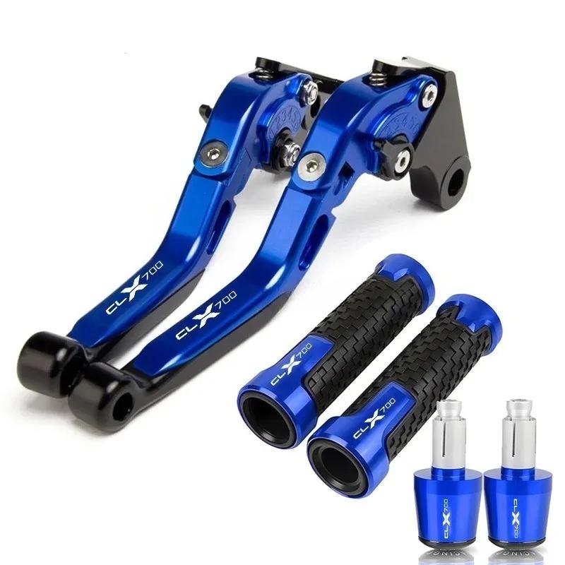 For CLX-700 CLX 700 CL-X 700 2020~2024 2023 Motorcycle Accessories Brake Clutch Levers Handle Bar End Grips Caps