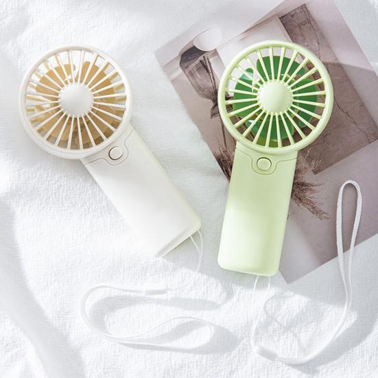 Small Fan Portable Handheld Fan with Safety Protective Cover Lightweight Mini Fan for Kids And Travel Easy Operation Cooling Device