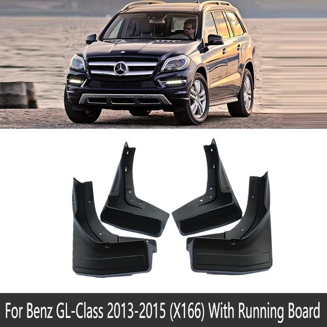 4 PCS for Mercedes Benz GL Class 2013 2014 2015 Mudguards Mudflaps Fender Guards Mud Splash Accessories GL350 GL400 GL450 GL500