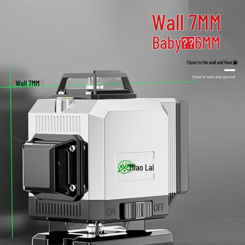 Projetor de Parede e Chão Autonivelante a Laser Infravermelho de Alta Precisão com 12 Linhas 2025