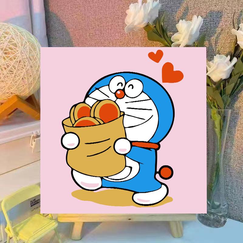 Crayon Shin-chan DIY Acrylic Colorful Kids' Healing Decorative Painting Set
