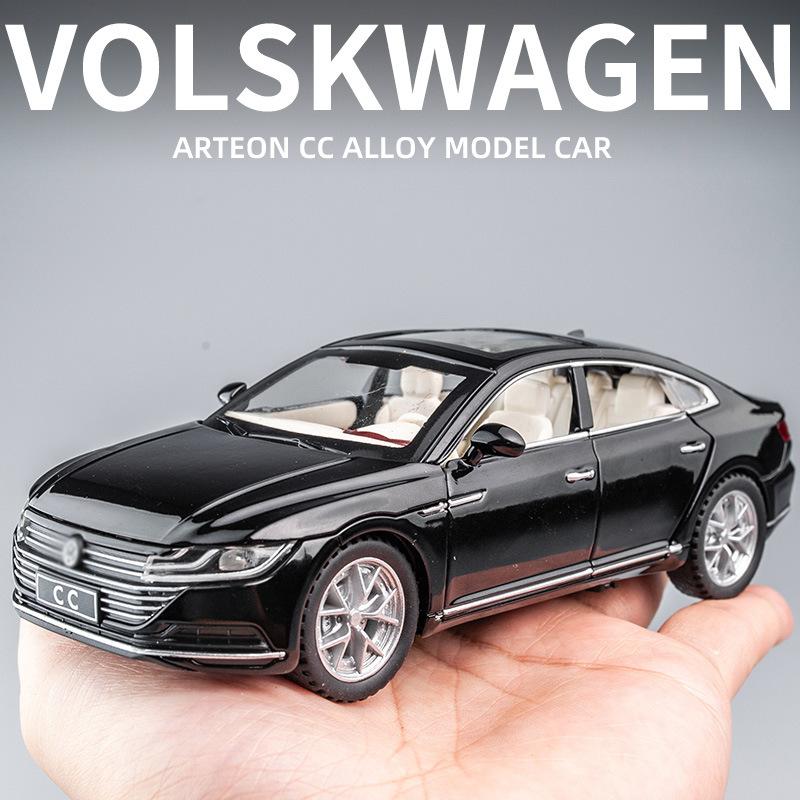 W001:32 Volkswagen CC Alloy Car Model Diecasts & Toy Vehicles Metal Toy Car Model Car Central Control Ornaments Toys Kids Birthday