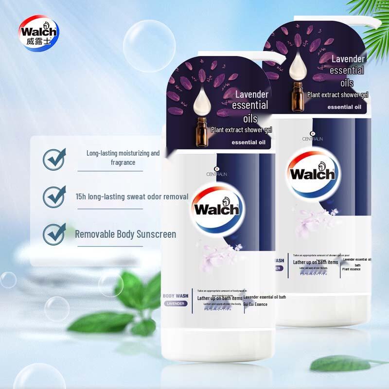 Walch Lavender Essential Oil Shower Gel