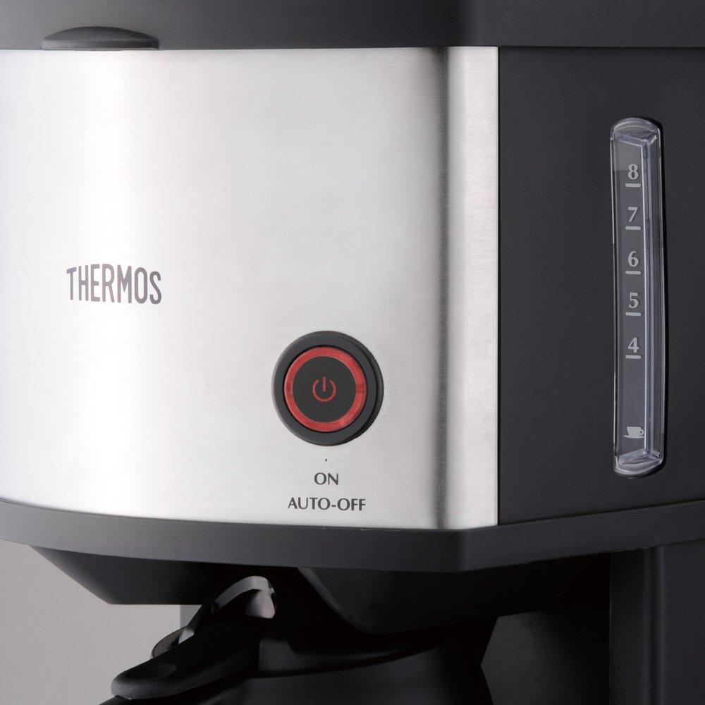 Thermos Vacuum Insulated Coffee Maker, 1L, Clear Stainless Steel, ECE-1001 CS