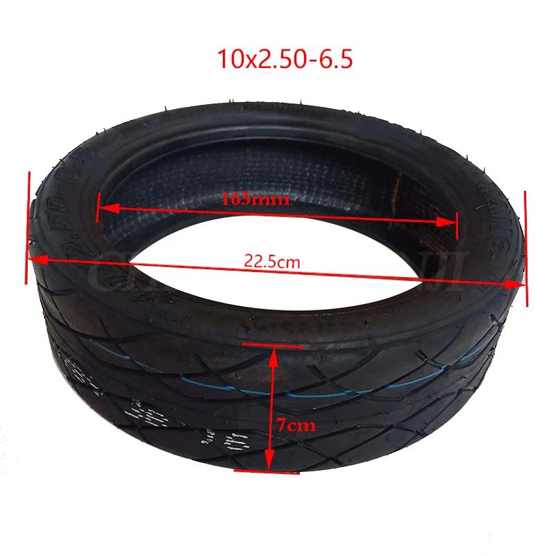 10X2.50-6.5 Electric Scooter Vacuum Tire for Inmotion L9 Folding Mini Thickened Explosion-Proof Tubeless Tires