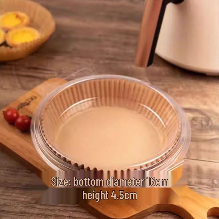Extra Large Oil-Absorbing, High-Temp Resistant Air Fryer Paper Liners - Rectangular & Round