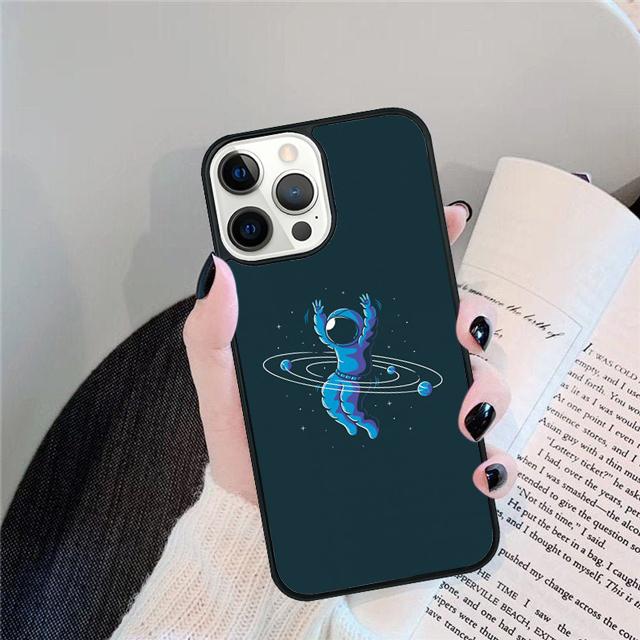 Outer Space Phone Case Cover For iPhone 17 Air 15 16 14 13 12 Pro Max 11 Pro Max Plus Coque Shell