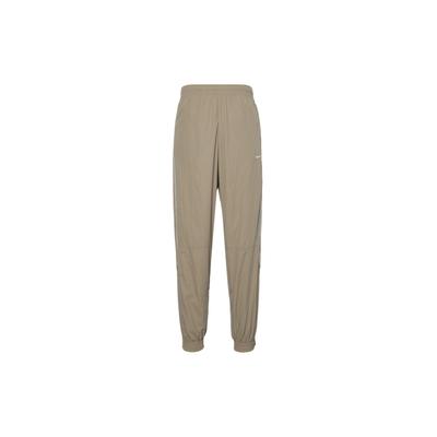 Solo Swoosh Classic Waterproof Woven Knit Sports Pants Men Pants Khaki White FB8620-247