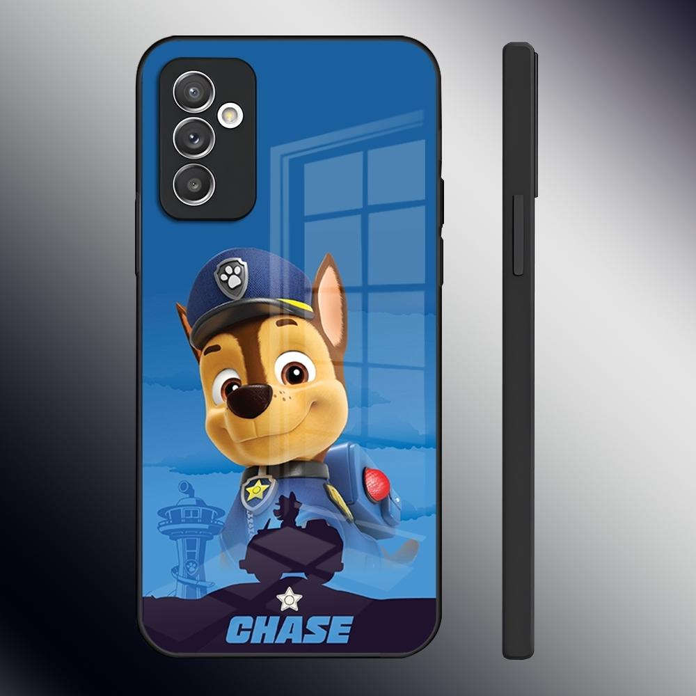 Cartoon Paws P-Patrols Phone Case For Samsung S24 Ultra S23 S22 S20 Fe S21 Plus A54 A34 A24 A53 A13 A16 Glass Cover