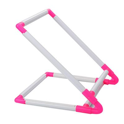 Rectangle Plastic Clip Embroidery Frame Hoop Stand Holder Easy Operation Cross Stitch Supplies  30x25x20cm