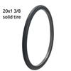 22/24 Zoll Vollgummi-Reifen22/ 24X1 3/8   Aufblasbarer-Frei-Rad-Reifen Vollgummi-Reifen für manuellen Rollstuhl Hinterrad 37-451 Teile