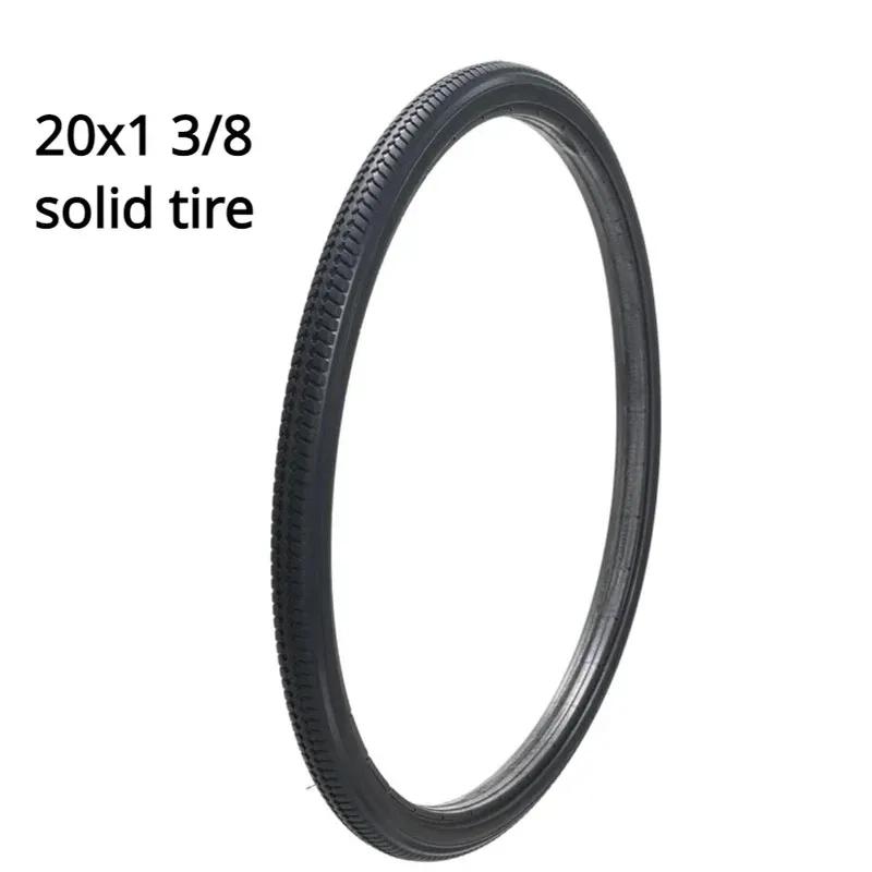 22/24 Zoll Vollgummi-Reifen22/ 24X1 3/8 Aufblasbarer-Frei-Rad-Reifen Vollgummi-Reifen für manuellen Rollstuhl Hinterrad 37-451 Teile