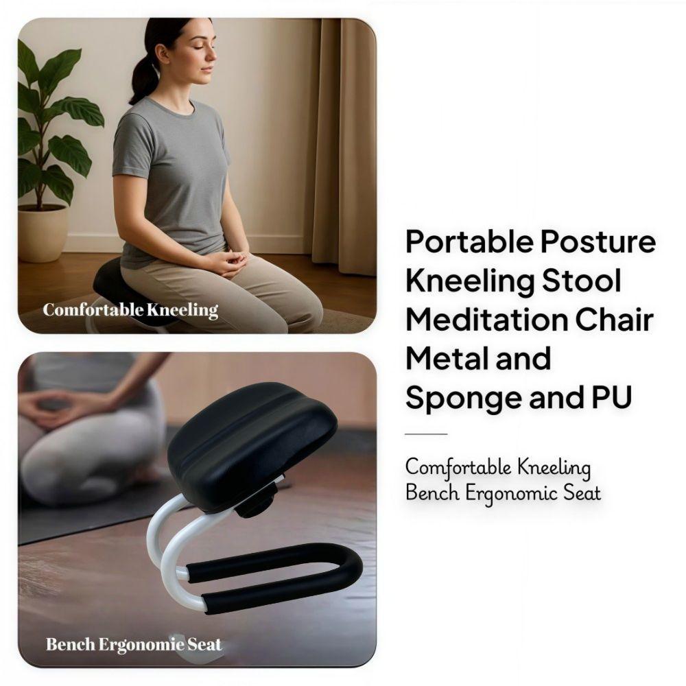 Adjustable Height Prayer Bench Portable Meditation Bench  For Studio Yoga Praying Prayer