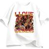 I Love Weiners Fun Dog Maze Pattern Tshirt 2026 Summer Mens Womens Casual Cotton Fashion Harajuku Tshirt Street Wear Y2K