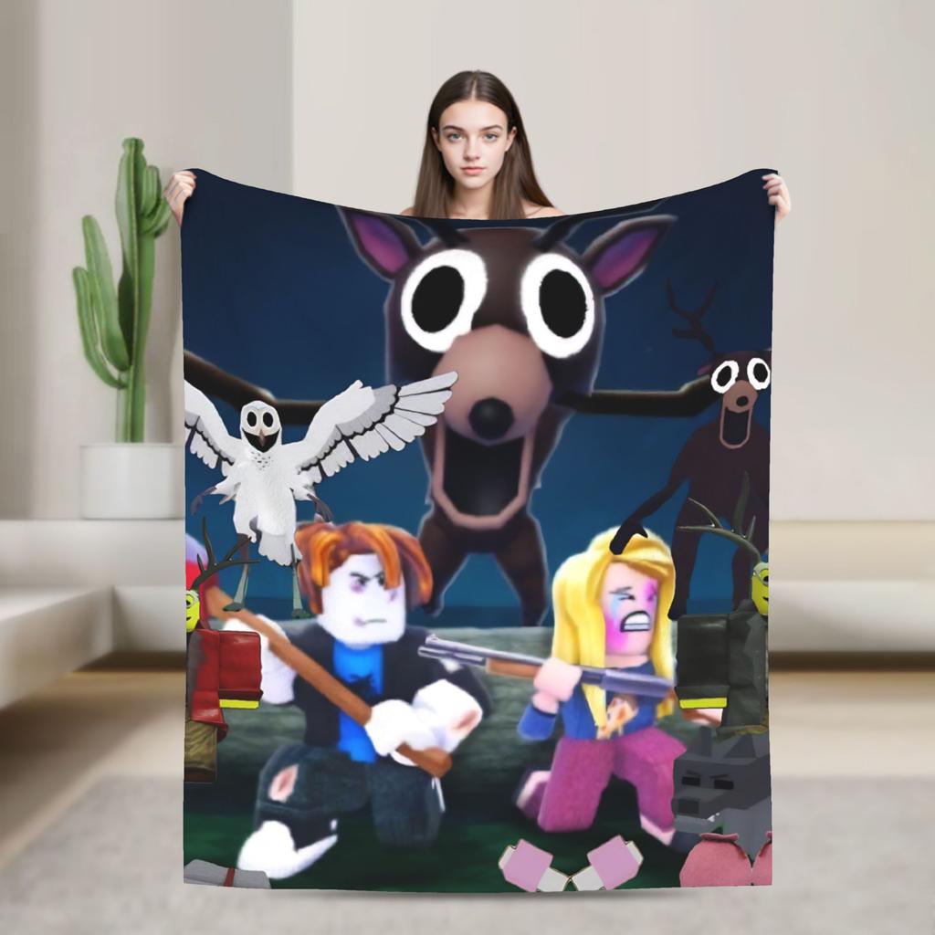 99 Nights in The Forest  Blankets Quality Warm Soft  Throw Blanket Winter Decorative Bedroom Graphic Bedspread