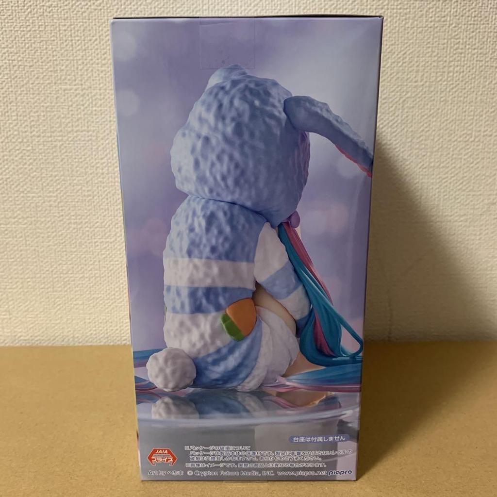 [USED] -Rabbit Ear Pajamas Blue Ver.- Noodle Stopper Figure Hatsune Miku