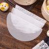 3Pcs 30cm Reusable Silicone Steamer Cloths Non-Stick Food Grade Mesh Steamer Mats for Kitchen Dumpling Bun Steaming Cooking Use