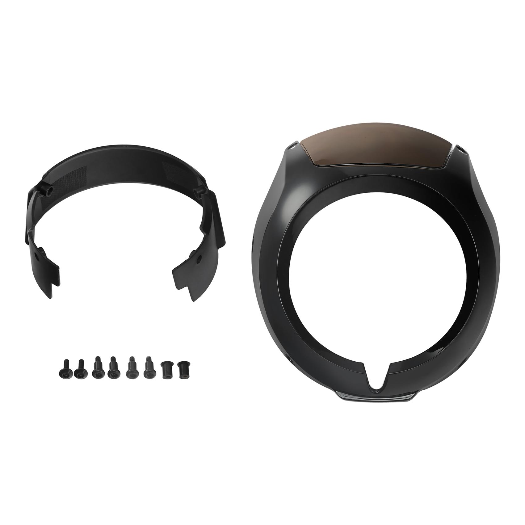 Headlight Fairing W/ Windshield Windscreen For Honda Rebel CMX1100 2021-2025 Motorcycle Vivid Black - Smoke