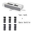 Kitchen Seasoning Bottle Storage Rack Spice Rack Self-adhesive Wall-mounted Under-Shelf Spice Organizer Kitchen Storage Rack