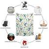 Flower And Bird Blanket Soft Flannel Hummingbird Throw Blanket Washable Cozy Floral Blanket for Adults Kids Couch Bed