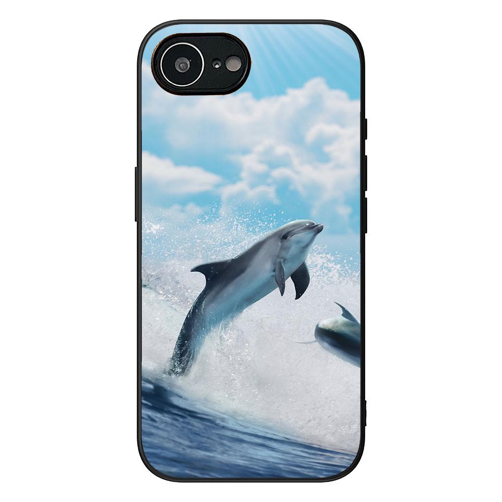 

Soft Cover for Motorola Moto Edge 50 30 Fusion 40 NEO Ultra Pro E14 G20 E15 G35 G84 G13 G53 Coque Phone Case Dolphin Animal Motorola Moto G53