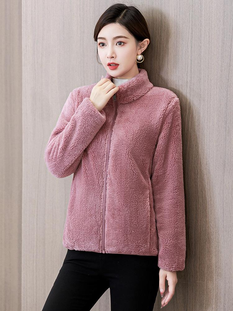 

Женское осеннее пальто женское осенне-зимнее верхнее женская одежда высокого класса легкая роскошь аура сильный свитер из овечьей шерсти 4XL140-77.5 kg