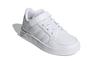 adidas Neo Breaknet Synthetic Leather Abrasion Resistant Low Top Kids' Skateboarding Shoes White FZ0108