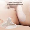 Triangle Silicone Nursing Nipple Protector - Half-Round Anti-Leak Breast Shield Pad