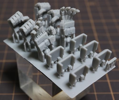 Idola Solid Hand, Square Finger, Medium, 1/144 Scale Plastic Model Parts, IDOLA08 (Robot)