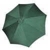 VidaXL Parasol 258 cm Toile Verte Polyester Auvent de Jardin Parasol de Plage 40436