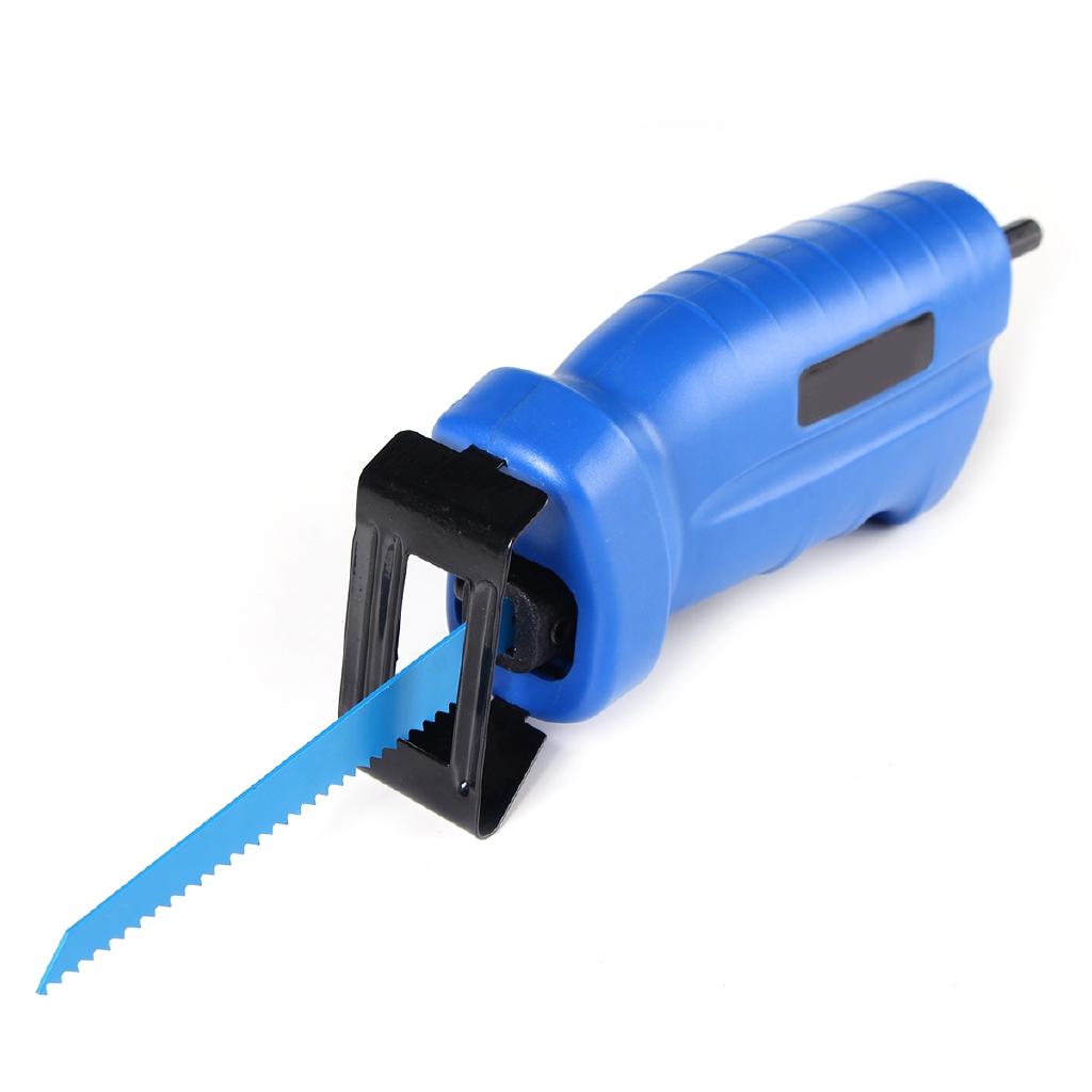 1Pcs Reciprocating Saw Attachment Convert Adapter For Cordless Electric Power Drill Wood Metal Cutting Trimming Tool
