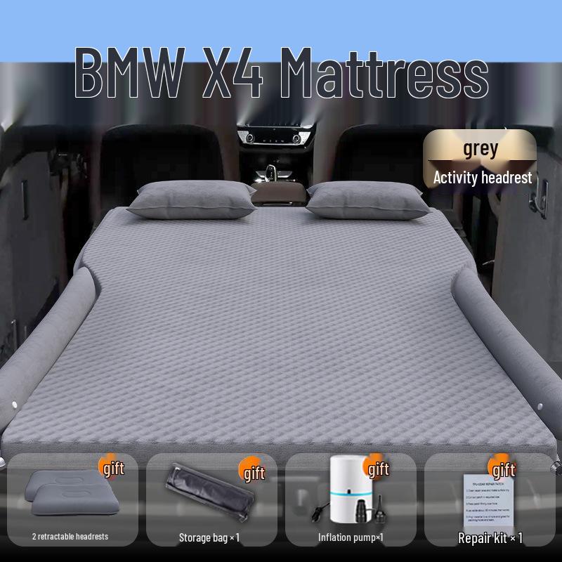 BMW X4 Trunk Air Mattress: Inflatable Car Bed for Rear Sleeping